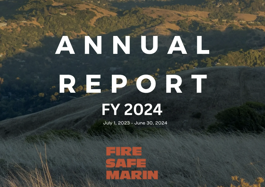 Fire Safe Marin’s Annual Report